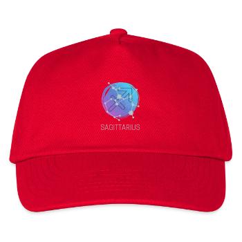 Sagittarius Sagittarius Zodiac Astrology Design - Kids’ Baseball Cap - red - Front