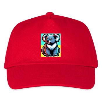Koala - Kinder Basecap - Rot - Vorne
