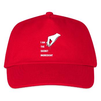 Lustiger Küchenchef, Küchenchef, Küchenchef, Uniform, ich - Kinder Basecap - Rot - Vorne