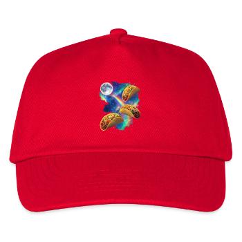 Cosmic Taco Rainbow - Kids’ Baseball Cap - red - Front