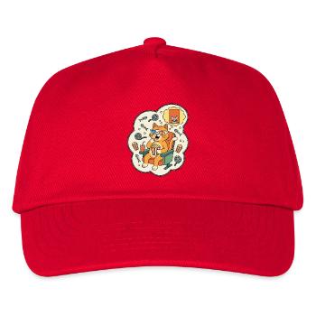 Cinéma de chats Popcorn Fun - Casquette de baseball Enfant - rouge - Devant