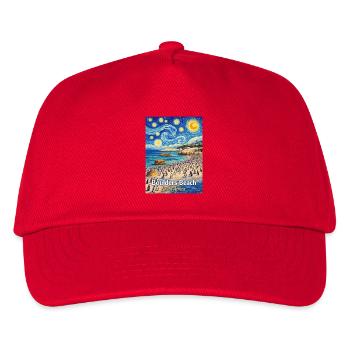 Boulders Beach, South Africa Starry Night - Kids’ Baseball Cap - red - Front