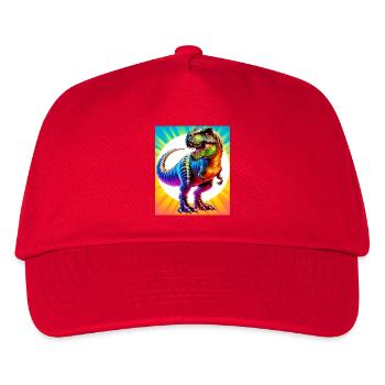 dinosaur - Kids’ Baseball Cap - red - Front