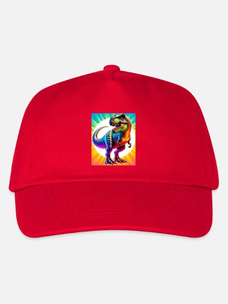dinosaur - Kids’ Baseball Cap - red