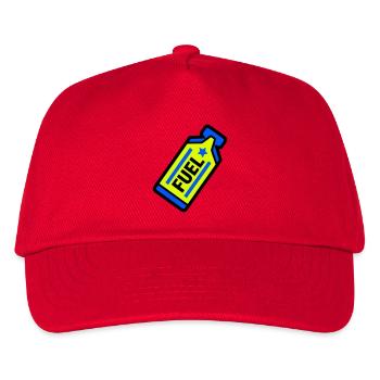 Sports d’endurance au gel énergétique Fuel Energy - Casquette de baseball Enfant - rouge - Devant