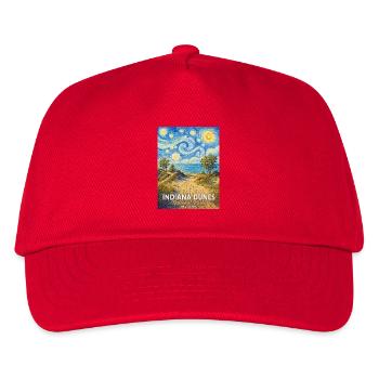 Indiana Dunes National Park Indiana - Kinder Basecap - Rot - Vorne