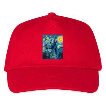 Deutsche Dogge - Kinder Basecap - Rot - Vorne