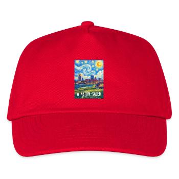 Winston-Salem, North Carolina - Kids’ Baseball Cap - red - Front