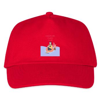 Cancelled Plans Club - Kids’ Baseball Cap - red - Front