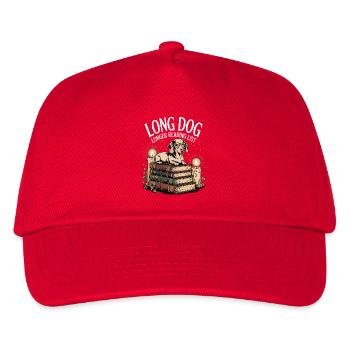 Read Dachshund - Kids’ Baseball Cap - red - Front