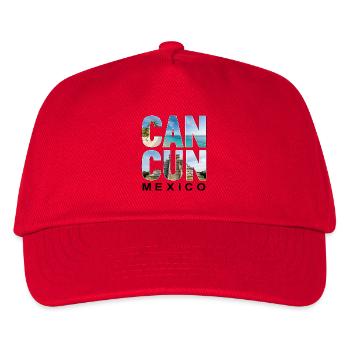 Cancun Mexico - Kids’ Baseball Cap - red - Front