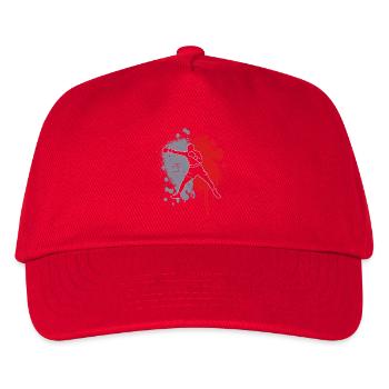 Boxer Boxing Touches de couleur Enfants Hommes Garçons - Casquette de baseball Enfant - rouge - Devant