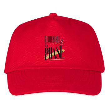 Glutenfrei ist keine Phase - Kinder Basecap - Rot - Vorne