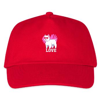 West highland terrier - Kids’ Baseball Cap - red - Front