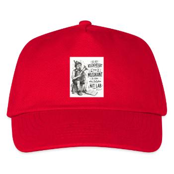 Musikant - Kinder Basecap - Rot - Vorne
