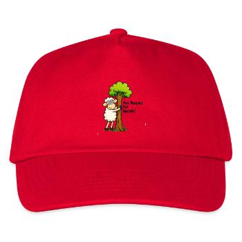 Wurzeltherapie Lamm - Kinder Basecap - Rot - Vorne