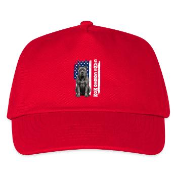 Cane Corso Mom Loyal Italian Mastiff - Casquette de baseball Enfant - rouge - Devant