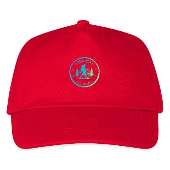 Randonnée d’aventure - De vrais hommes font de la randonnée - Casquette de baseball Enfant - rouge - Devant