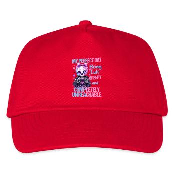 Pastel Goth Soft Goth Gaming Gamer - Kids’ Baseball Cap - red - Front