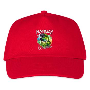 Nandaysittich Flüsterer - Kinder Basecap - Rot - Vorne