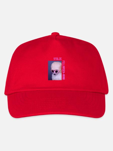 Stolze Fellnasen-Mama - Kinder Basecap - Rot
