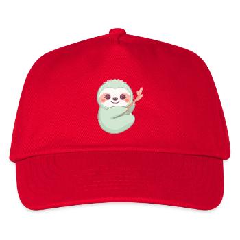 Immer Schön Entspannt - Kinder Basecap - Rot - Vorne