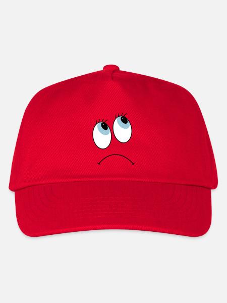 Augen - Kinder Basecap - Rot