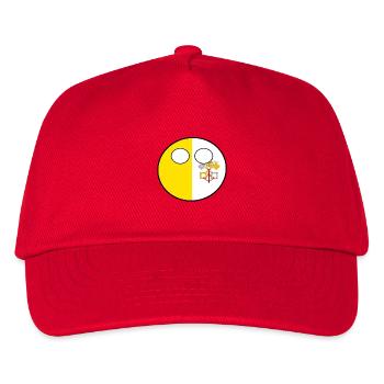 Countryball Country Home Vatican City - Kids’ Baseball Cap - red - Front