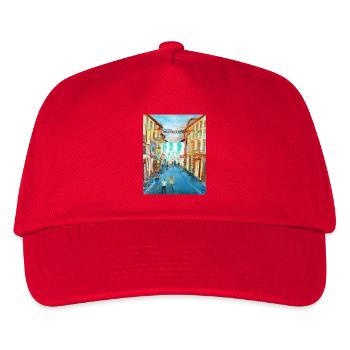 Multergasse - Kids’ Baseball Cap - red - Front