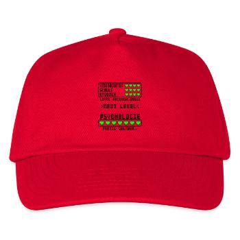 Psychologie Studium Psychologiestudium bestanden - Kinder Basecap - Rot - Vorne
