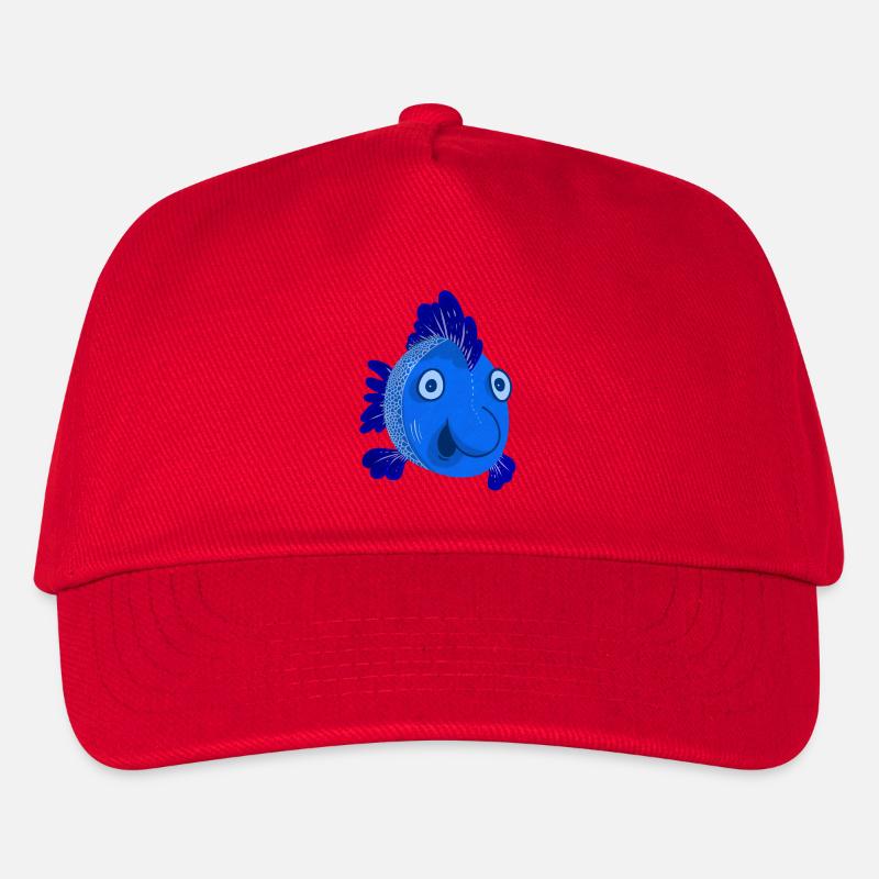 Blue Fish - Kinder Basecap - Rot