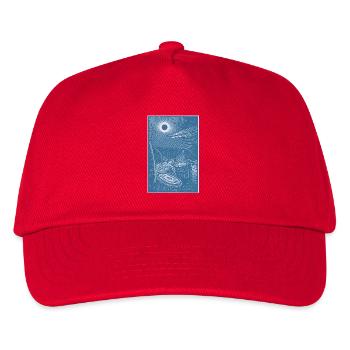 drum trommel beat - Kinder Basecap - Rot - Vorne