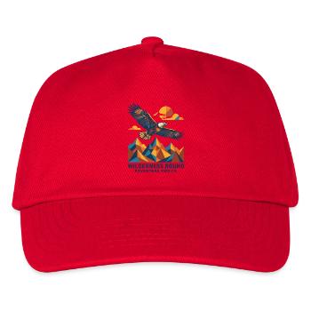 Wilderness Bound - Adventure awaits - Kids’ Baseball Cap - red - Front