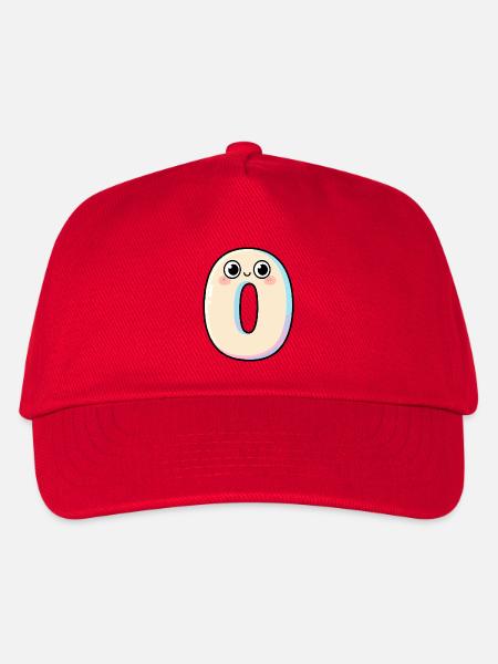 Zero Kawaii lächelt - Kinder Basecap - Rot