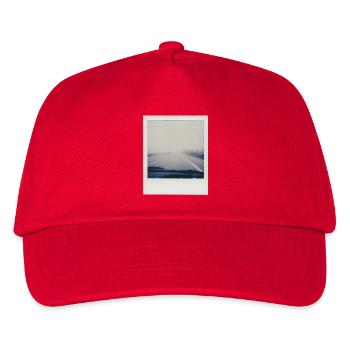 Foggy highway - Kids’ Baseball Cap - red - Front