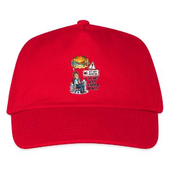Feierabend Strandtraum - Kinder Basecap - Rot - Vorne