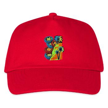 Portugal Coast - Kids’ Baseball Cap - red - Front
