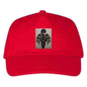 Kites around the handle stick - Kids’ Baseball Cap - red - Front