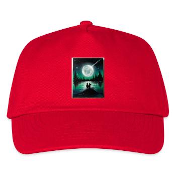 Moon - Kids’ Baseball Cap - red - Front