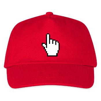 Cursor - Kinder Basecap - Rot - Vorne