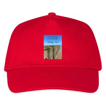 Zeeland Statements on the beach - Kids’ Baseball Cap - red - Front