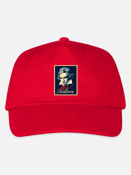 Beethoven - Casquette de baseball Enfant - rouge