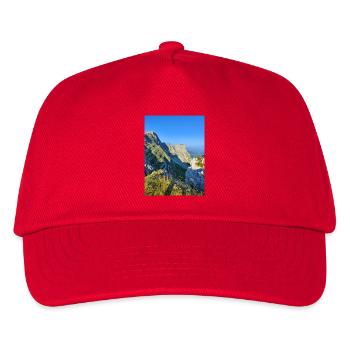 Die Klippen des Vercors - Kinder Basecap - Rot - Vorne