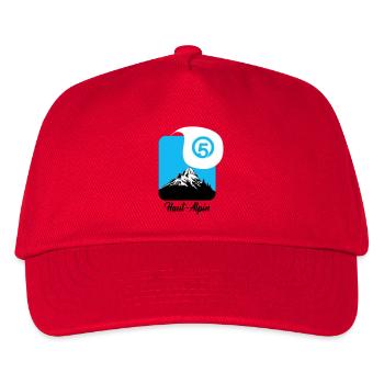 Haut Alpin département des hautes alpes 05 - Casquette de baseball Enfant - rouge - Devant