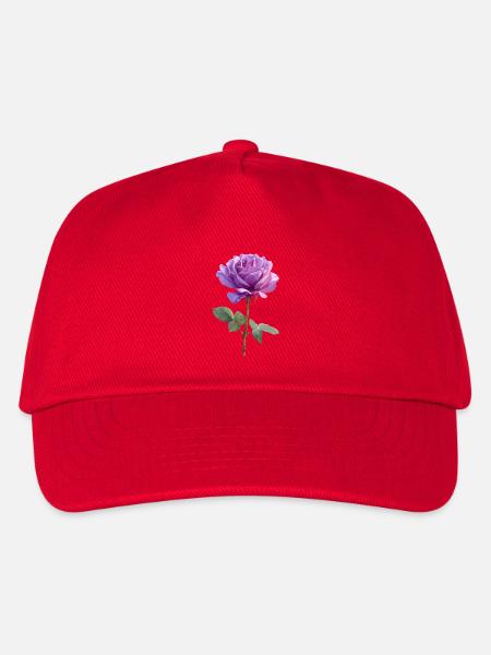 Violette Lila Rose - Kinder Basecap - Rot