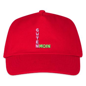 Good morning - Kids’ Baseball Cap - red - Front