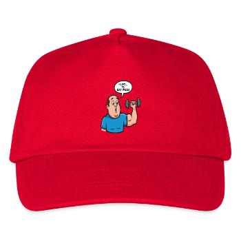 T-shirt caricatural Pizza Lift - Casquette de baseball Enfant - rouge - Devant