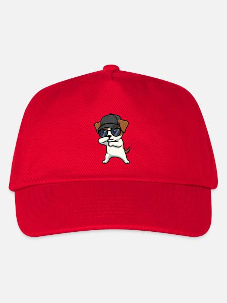 Dab du Jack Russel Terrier - Casquette de baseball Enfant - rouge