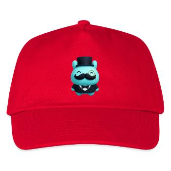 Mr. Ham Elegant Premium Character - Kids’ Baseball Cap - red - Front