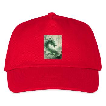L'Éveil du Dragon : Qinglong - Prospérité Oriental - Casquette de baseball Enfant - rouge - Devant